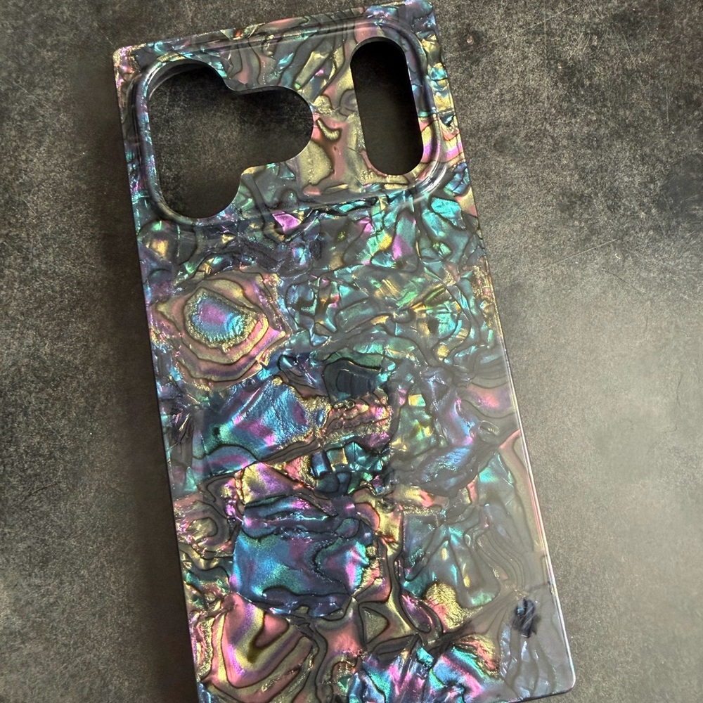 FLAUNT Abalone Phone Case for Iphone 17 pro